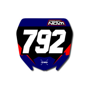 Stickers numéro pour casque Kit déco motocross semi & 100% personnalisé