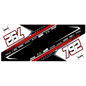 kit deco tapis sol personnalisé environnemental motocross split works splitworks mx graphics mx