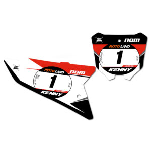 Stickers JMB Replica 125/250 CR 1991 Kit déco motocross semi & 100% personnalisé