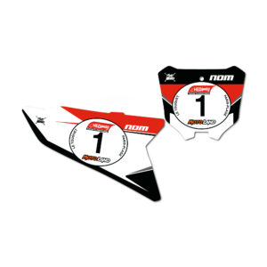 Kit déco ouies 250 CR OEM 1991 Kit déco motocross semi & 100% personnalisé