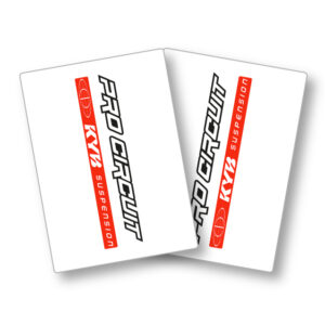 KIT DÉCO 100% PERSONNALISÉ POUR CASQUE Kit déco motocross semi & 100% personnalisé