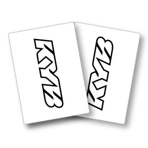 Stickers transparent WP Kit déco motocross semi & 100% personnalisé