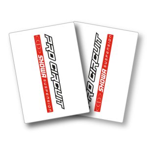 Stickers de moyeux Kit déco motocross semi & 100% personnalisé