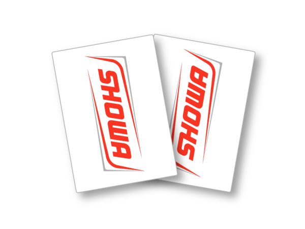 Stickers transparent Showa Kit déco motocross semi & 100% personnalisé