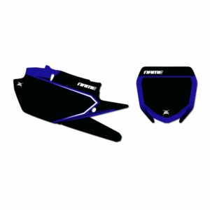 GARDE BOUE AVANT YAMAHA USA Kit déco motocross semi & 100% personnalisé