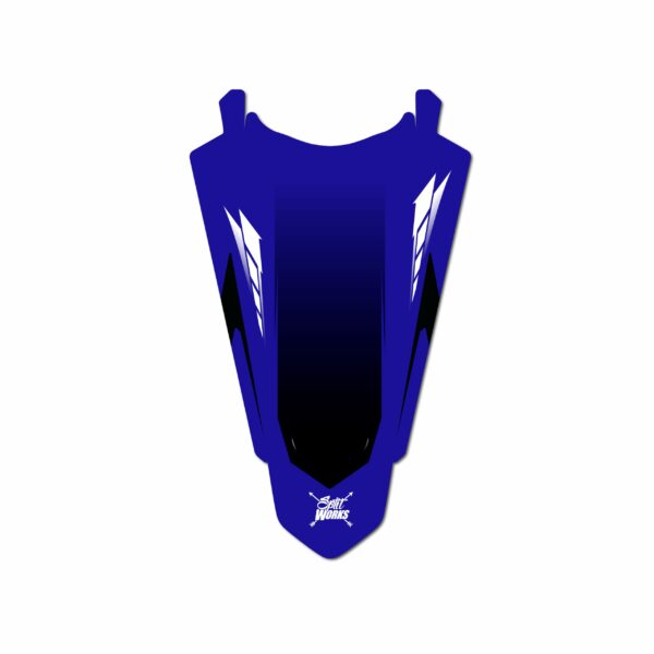 GARDE BOUE ARRIERE YAMAHA PLAZE Kit déco motocross semi & 100% personnalisé