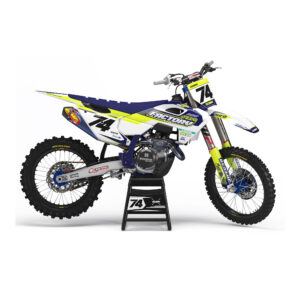 Kit déco motocross husqvarna tc fc factory fluo splitworks