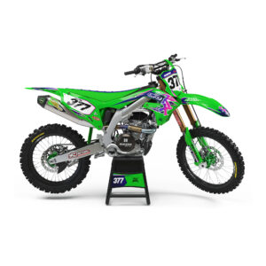 Kit déco motocross kawasaki kx kxf OLDMX vintage procircuit splitworks