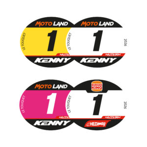 Stickers JMB Replica 125/250 CR 1991 Kit déco motocross semi & 100% personnalisé