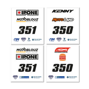 Stickers JMB Replica 125/250 CR 1991 Kit déco motocross semi & 100% personnalisé