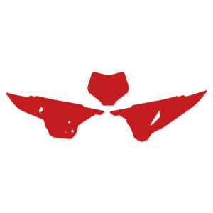 Fonds de plaque 100% personnalisé pour MC / MC-F Kit déco motocross semi & 100% personnalisé