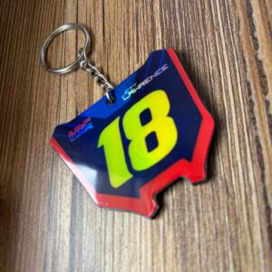 Porte clé mini plaque KTM Kit déco motocross semi & 100% personnalisé